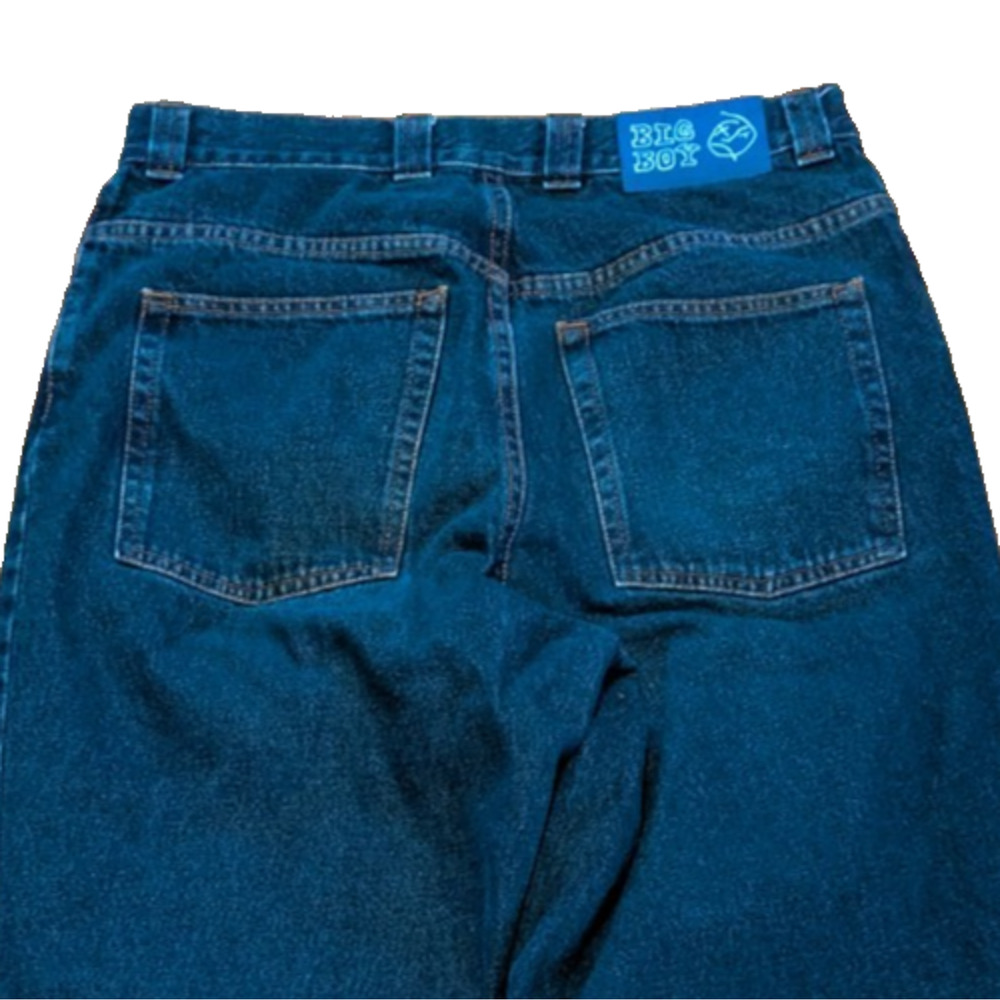 Polar Skate Company Big Boy Denim Jeans Men’s Medium 34×29 Skate Streetwear - Picture 4 of 16